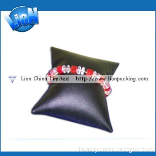 Leather Bangle Bracelet Display Pillows
